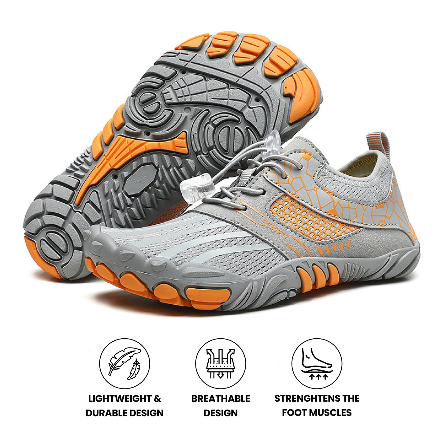 Trixture Teens - Non-Slip Barefoot Shoes for Kids