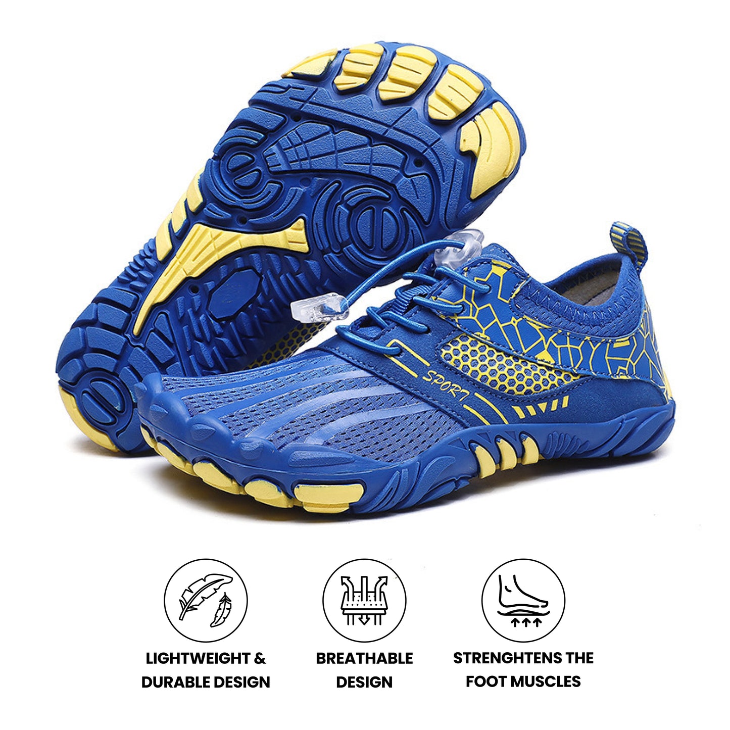 Trixture Teens - Non-Slip Barefoot Shoes for Kids