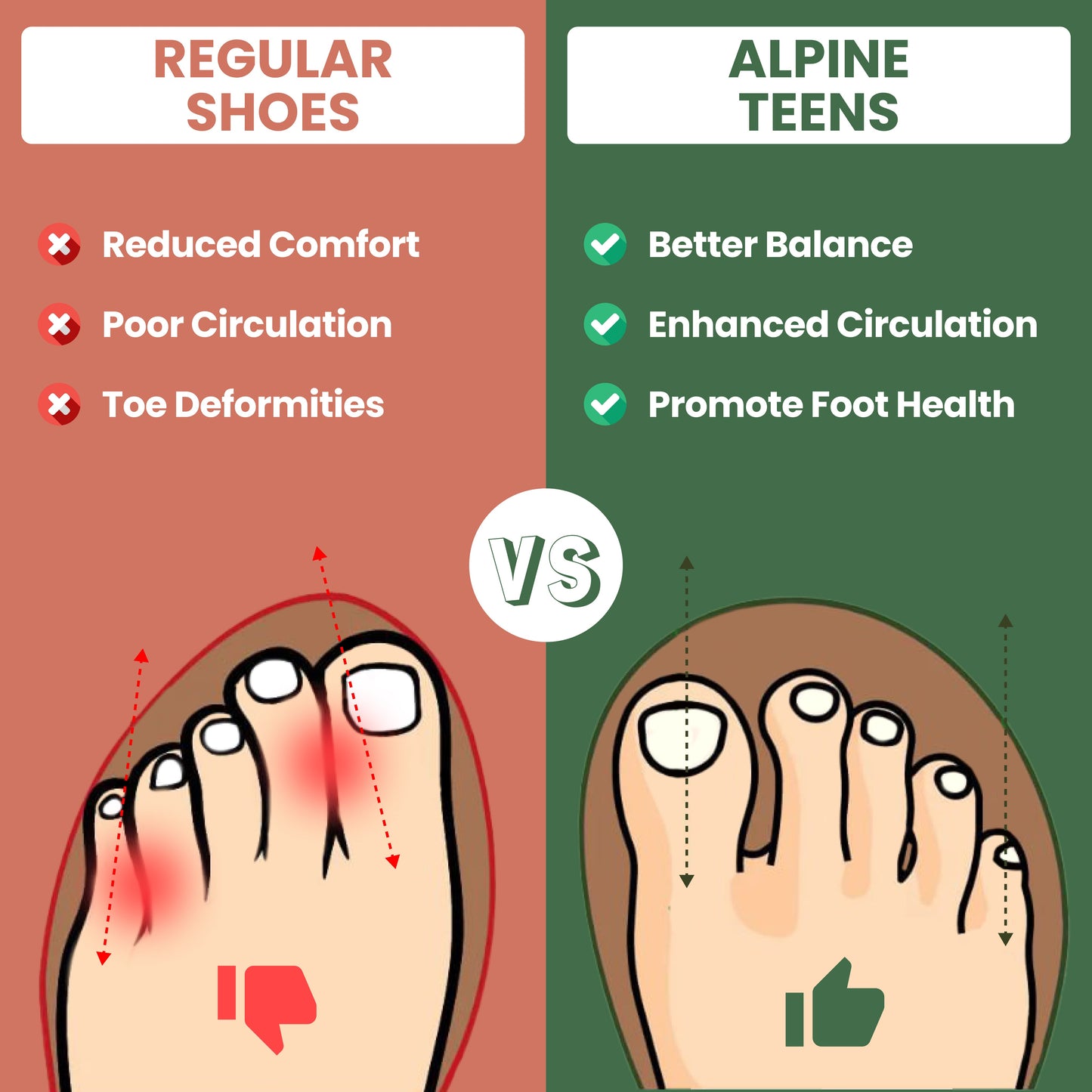 Trixture Teens - Non-Slip Barefoot Shoes for Kids
