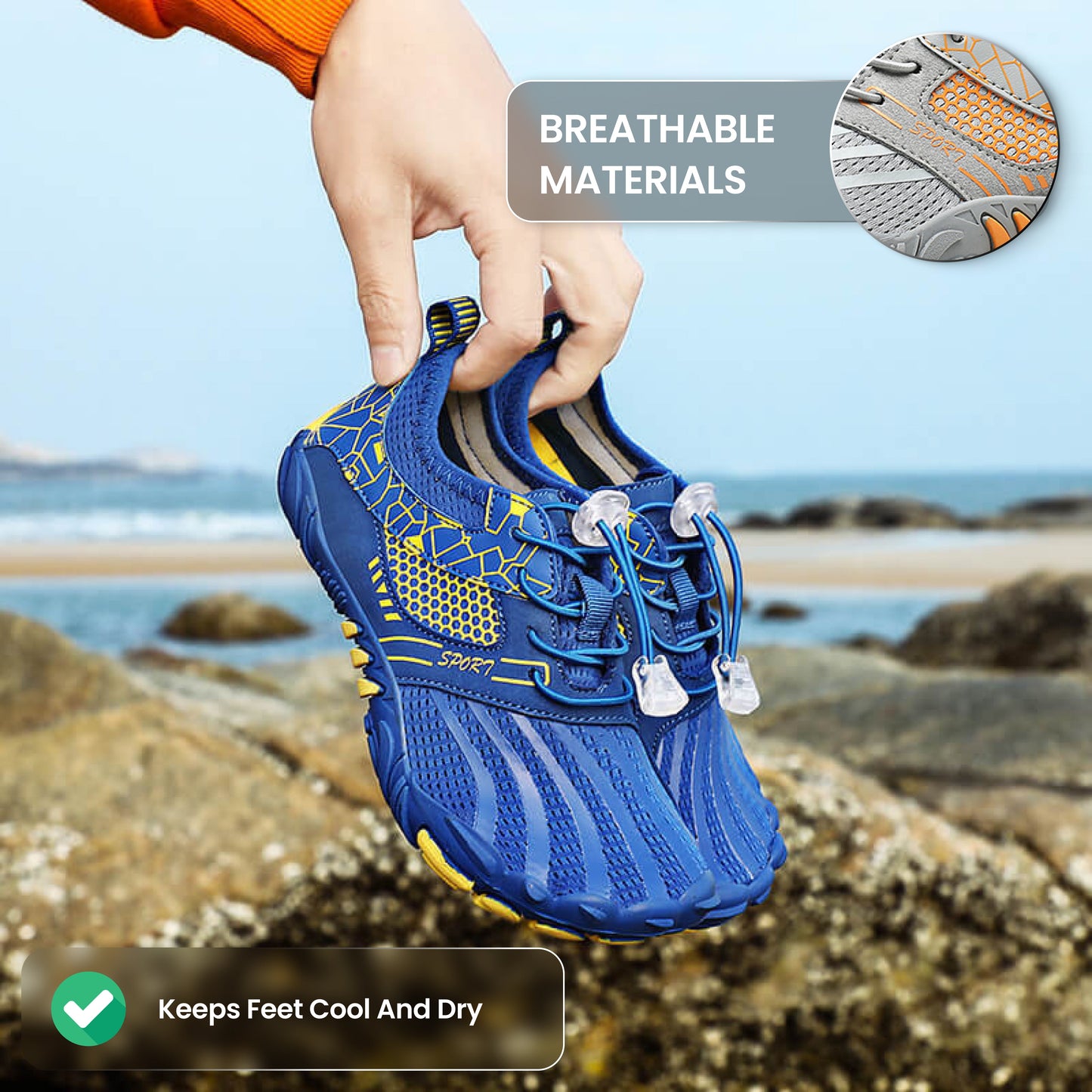 Trixture Teens - Non-Slip Barefoot Shoes for Kids