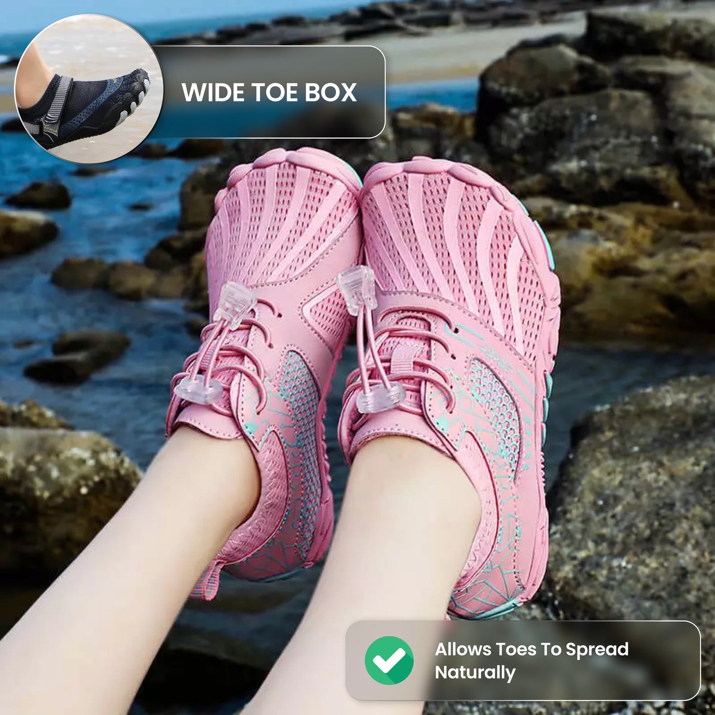 Trixture Teens - Non-Slip Barefoot Shoes for Kids