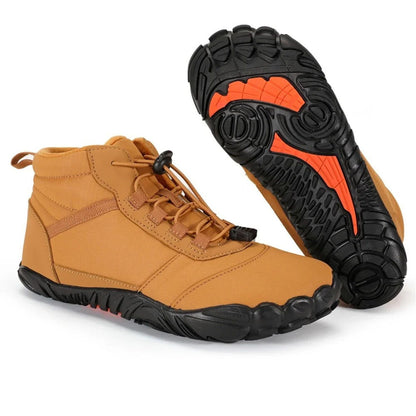 Waterproof Plush Winter Boots with Anti-Slip Rubber Sole for Men and Women