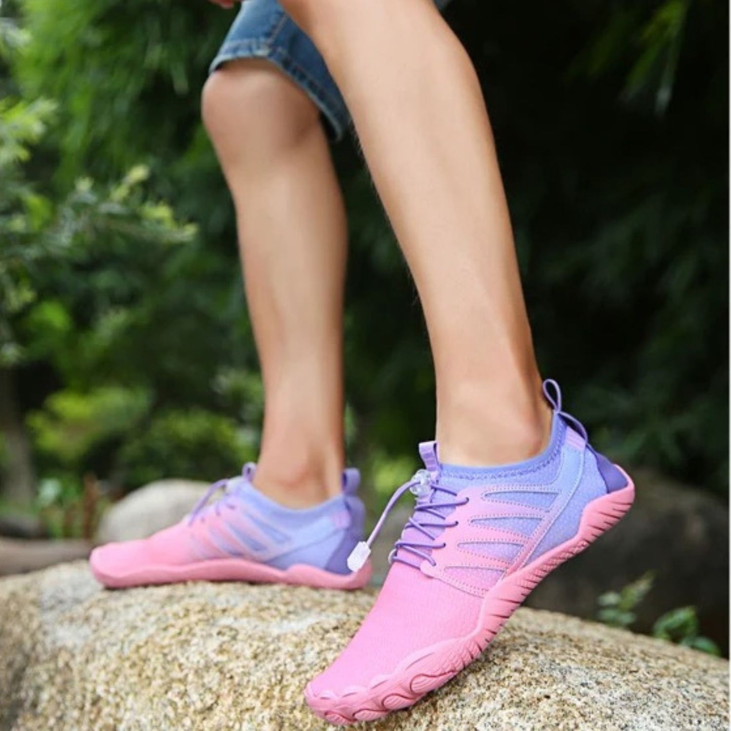 Neon Barefoot Hiking Shoes