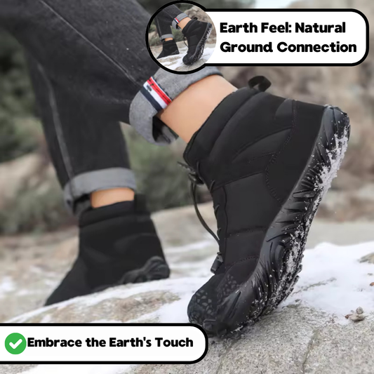 Trixture Pro - Non-slip & universal winter barefoot shoe (Waterproof)