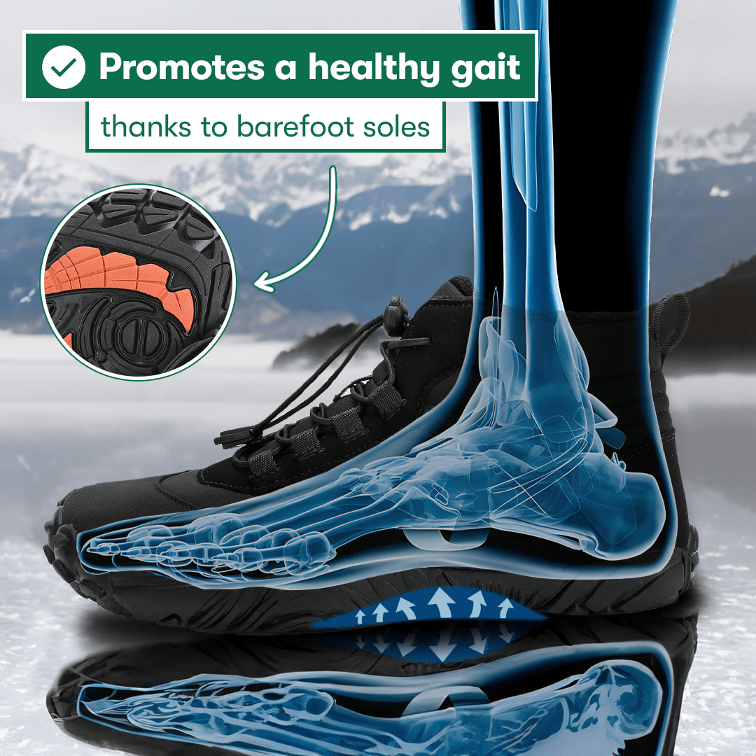 Trixture Winter Pro® - Warm & Fleece-Lined Barefoot Winter Shoes