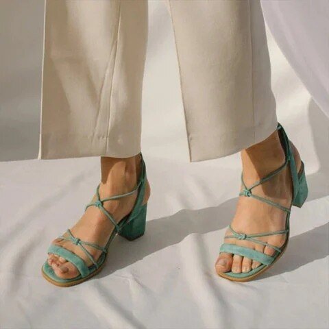 Trovada - Suede Strappy Sandals