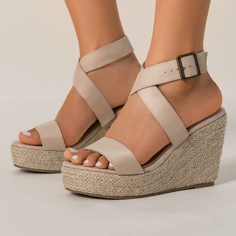 WOLF Open Wedge Heels