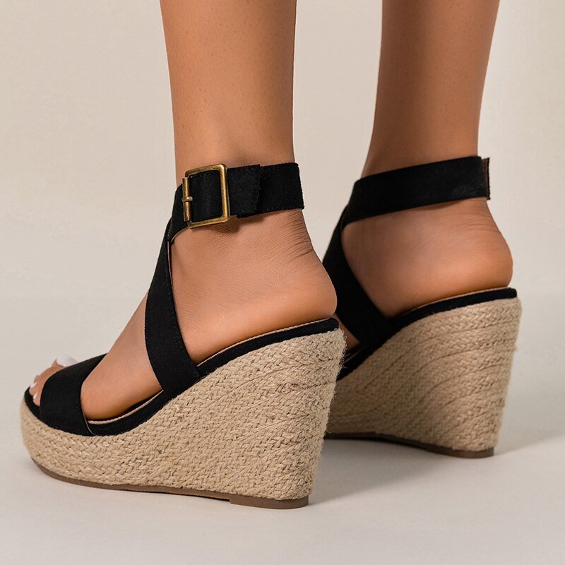 WOLF Open Wedge Heels