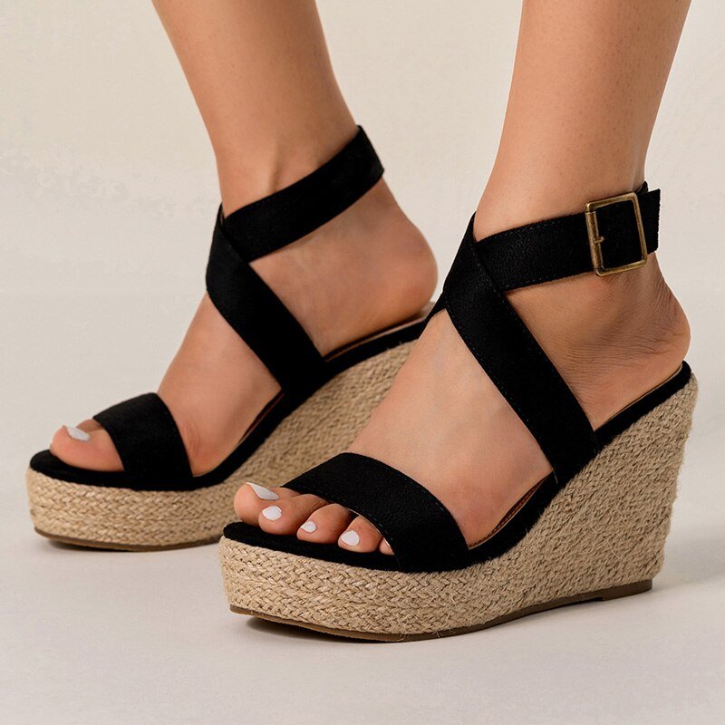 WOLF Open Wedge Heels